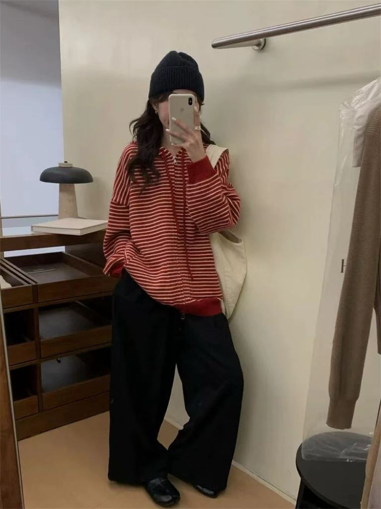 REALBLACK韓國直郵㊣女士新款職業推薦25秋冬休閑真品夾克拉鏈REALBLACK夾克圖色1