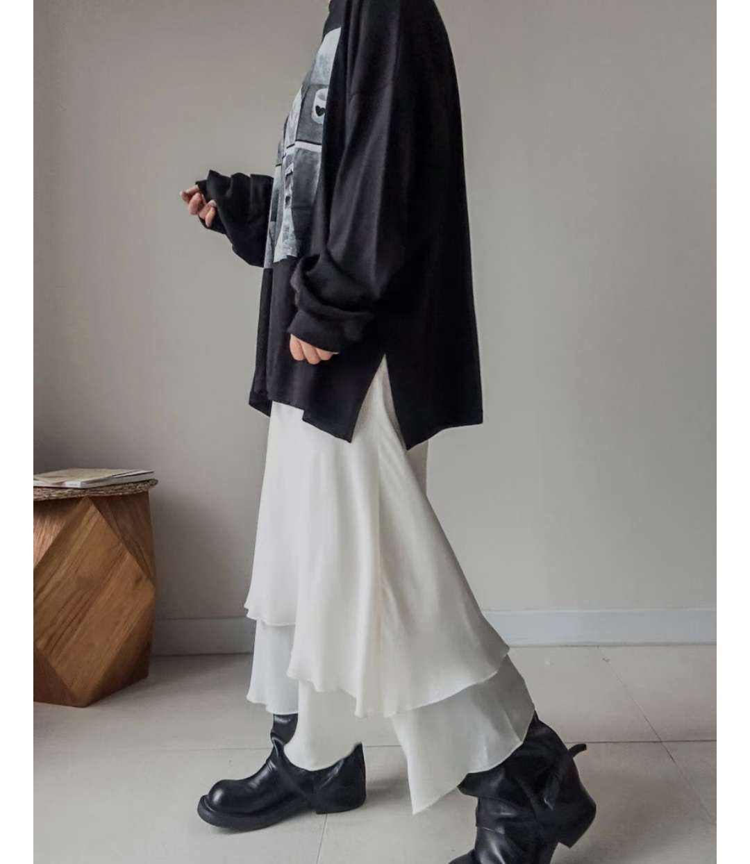 REALBLACK東大門㊣實拍女士新款推薦熱賣職業25秋冬長袖T恤REALBLACK長袖T恤