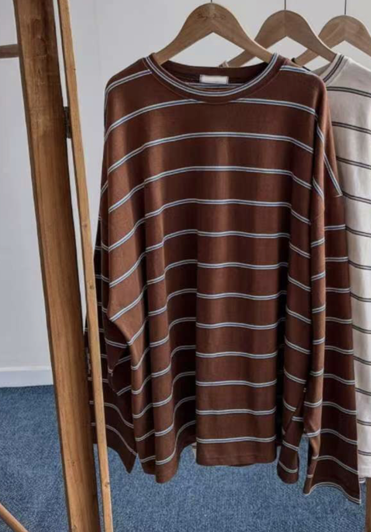 REALBLACK韓國代購㊣女士新款職業休閑25秋冬人氣時尚長袖T恤REALBLACK長袖T恤圖色1