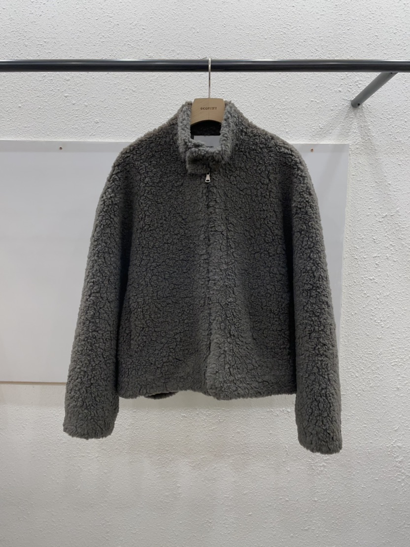 EGGPLANT東大門㊣直郵女裝新品人氣推薦休閑真品職業夾克高領EGGPLANT夾克圖色2