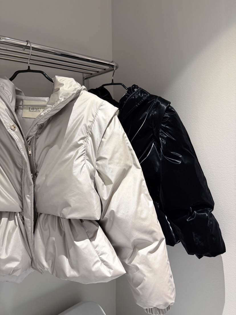 LAVIEU韓國代購㊣女裝新品人氣熱賣真品推薦25秋冬短款羽絨服鴨LAVIEU短款羽絨服