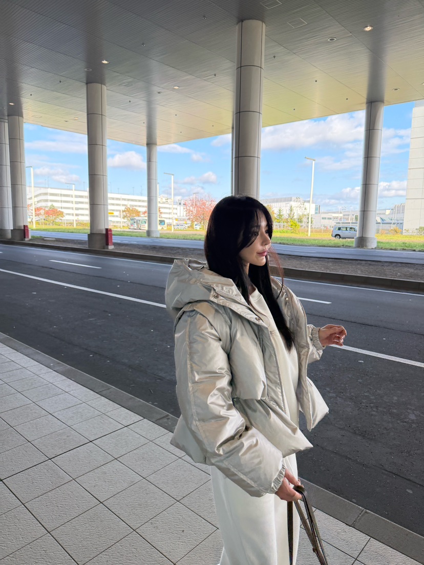 LAVIEU韓國代購㊣女裝新品人氣熱賣真品推薦25秋冬短款羽絨服鴨LAVIEU短款羽絨服