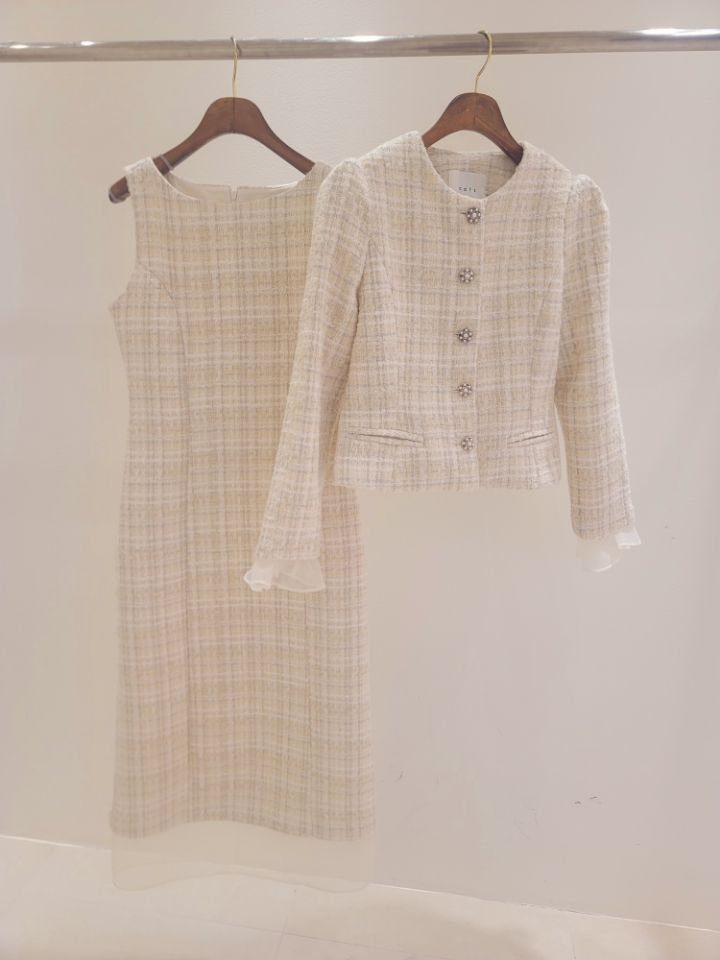 CATS東大門㊣實拍女裝新款休閑真品職業時尚25秋冬套裝套裝CAT.S套裝圖色1