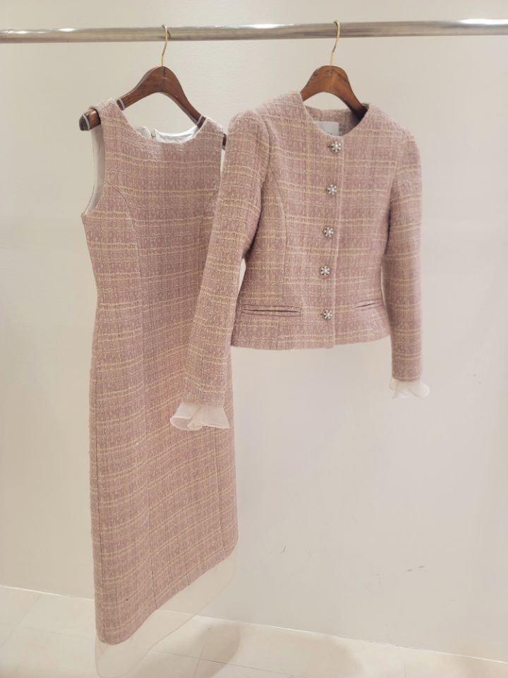 CATS東大門㊣實拍女裝新款休閑真品職業時尚25秋冬套裝套裝CAT.S套裝圖色2