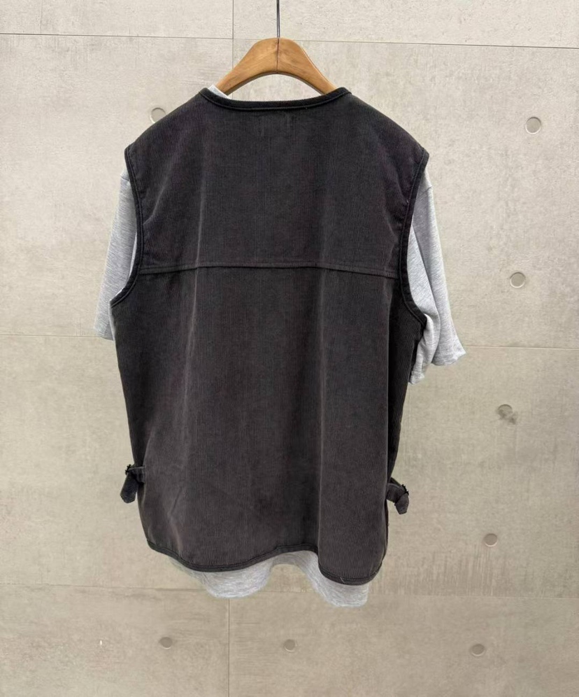 BRO東大門㊣實拍女裝新款休閑25秋冬職業推薦熱賣馬甲不含內搭BRO馬甲