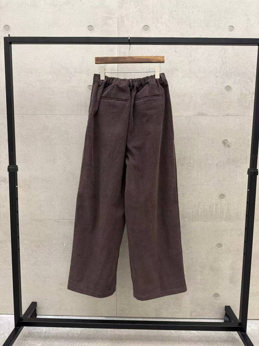 BRO東大門㊣實拍女裝新品真品時尚推薦25秋冬休閑職業休閑褲BRO休閑褲