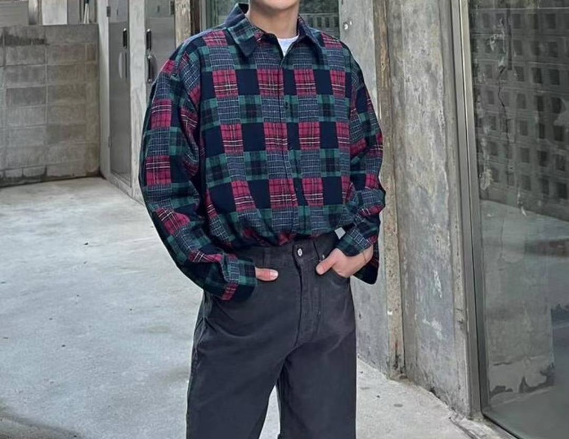 BRO東大門㊣代購女士新品職業休閑人氣推薦熱賣25秋冬襯衫蕾絲衫BRO襯衫/蕾絲衫圖色1