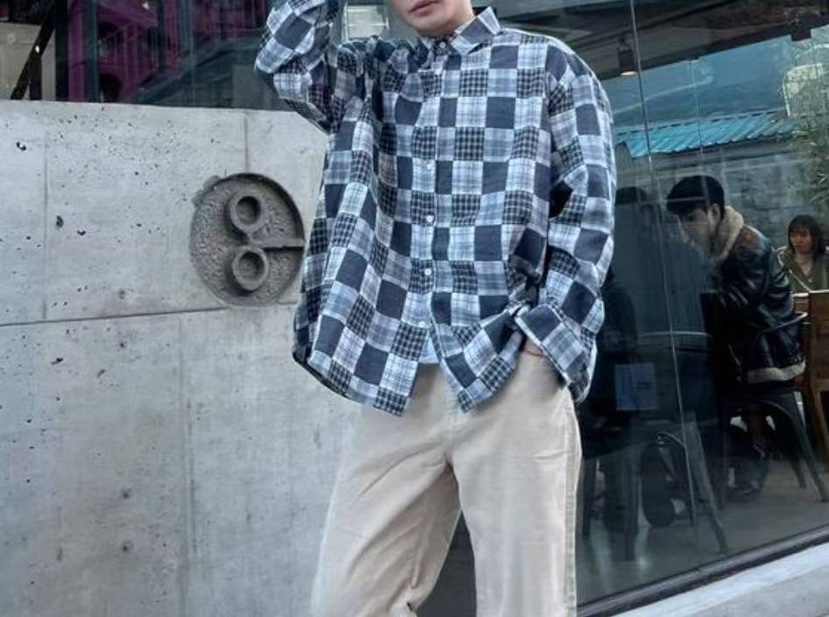 BRO東大門㊣代購女士新品職業休閑人氣推薦熱賣25秋冬襯衫蕾絲衫BRO襯衫/蕾絲衫圖色2