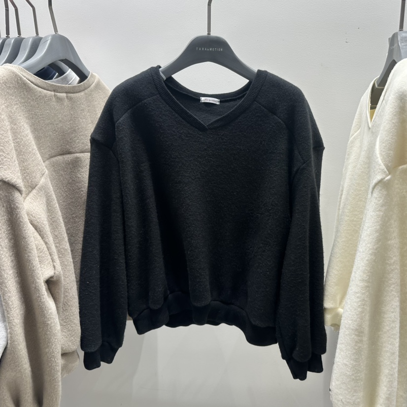 TARABY MOTION東大門㊣代購女裝新款人氣熱賣休閑衛衣羊毛TARABY MOTION衛衣圖色2