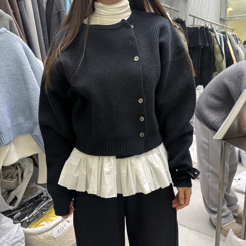 UOOV韓國直郵㊣女士新品真品休閑熱賣25秋冬人氣推薦針織衫UOOV針織衫圖色3