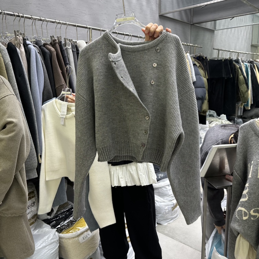 UOOV韓國直郵㊣女士新品真品休閑熱賣25秋冬人氣推薦針織衫UOOV針織衫圖色4