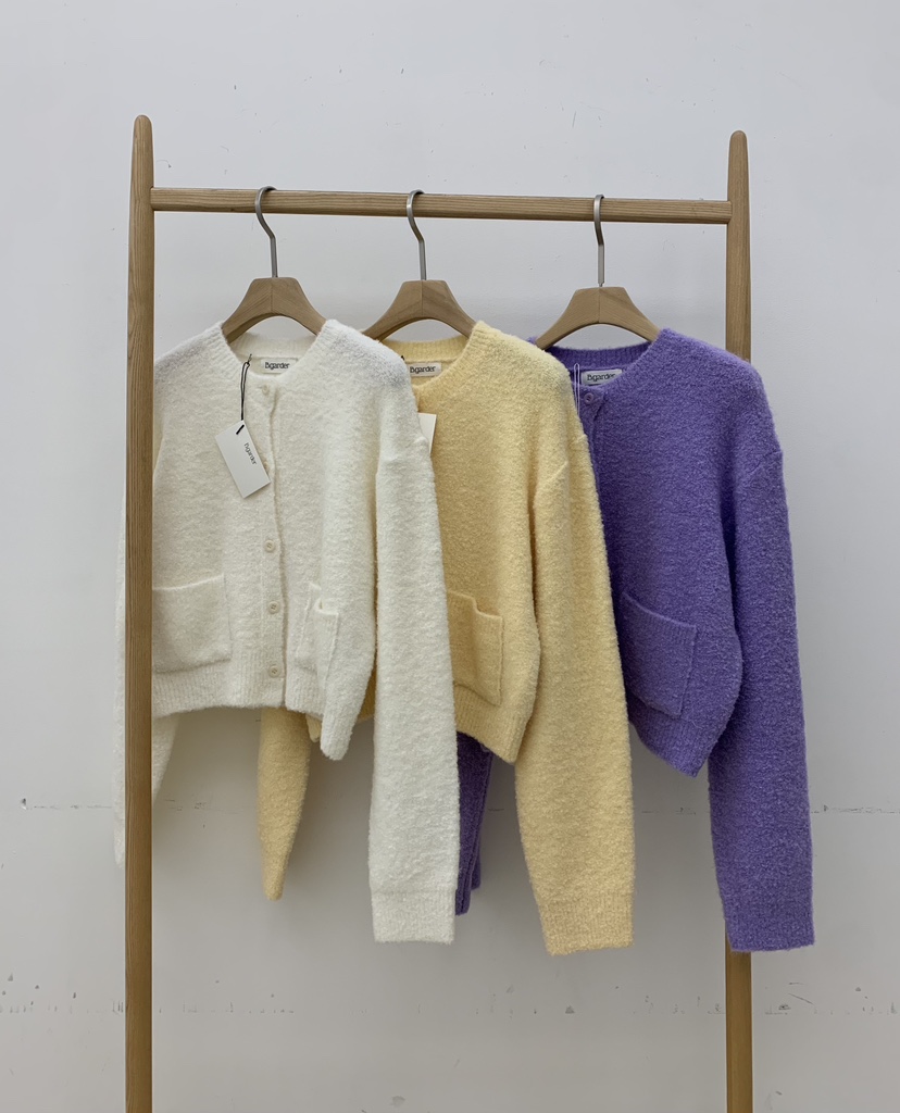 B_GARDER東大門㊣直郵女裝新款時尚人氣推薦熱賣針織衫口袋B.GARDER針織衫