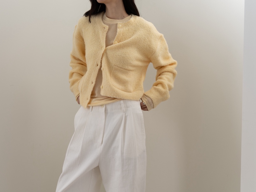 B_GARDER東大門㊣直郵女裝新款時尚人氣推薦熱賣針織衫口袋B.GARDER針織衫