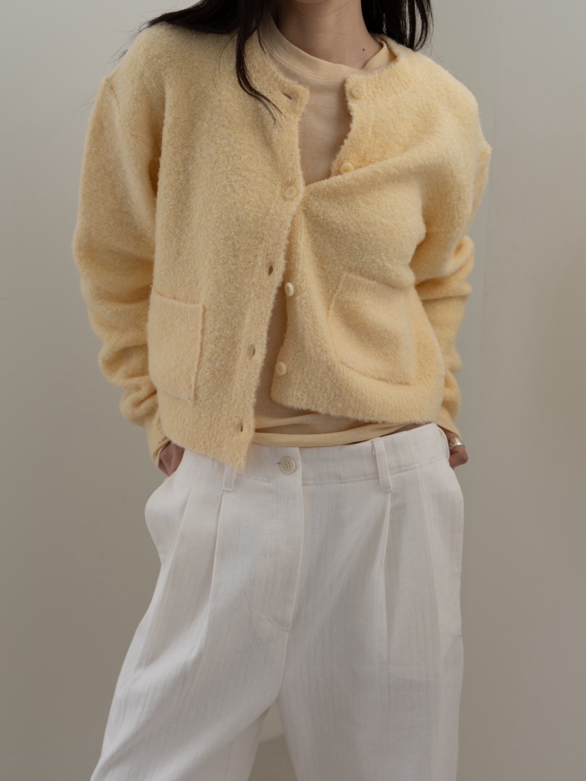 B_GARDER東大門㊣直郵女裝新款時尚人氣推薦熱賣針織衫口袋B.GARDER針織衫