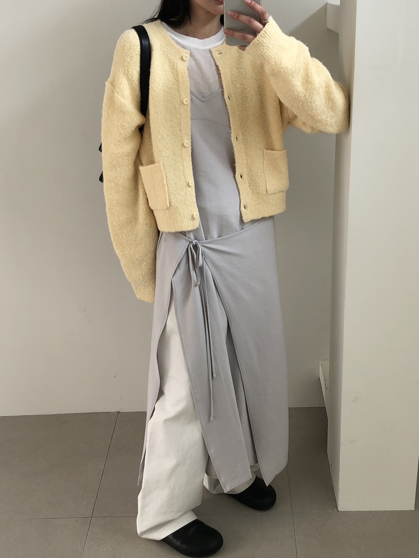 B_GARDER東大門㊣直郵女裝新款時尚人氣推薦熱賣針織衫口袋B.GARDER針織衫