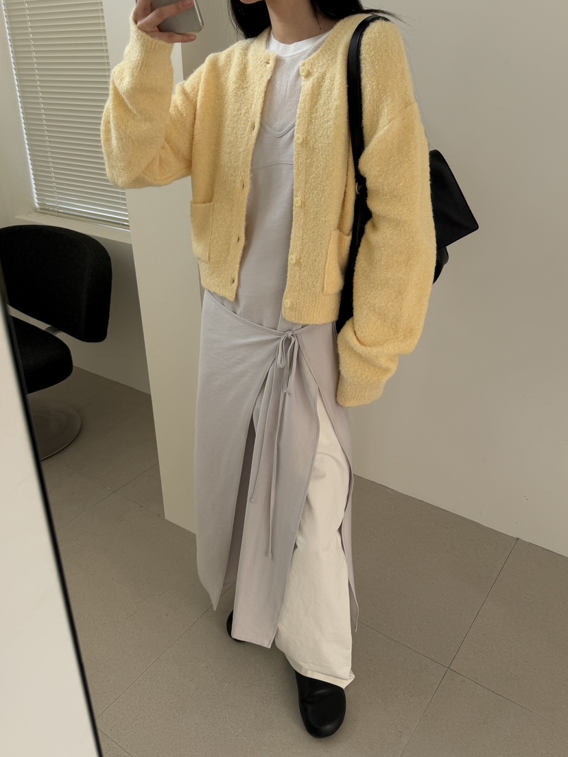 B_GARDER東大門㊣直郵女裝新款時尚人氣推薦熱賣針織衫口袋B.GARDER針織衫