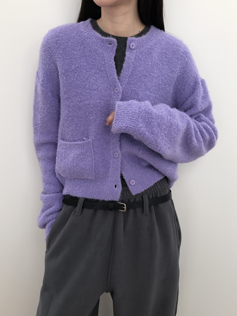 B_GARDER東大門㊣直郵女裝新款時尚人氣推薦熱賣針織衫口袋B.GARDER針織衫