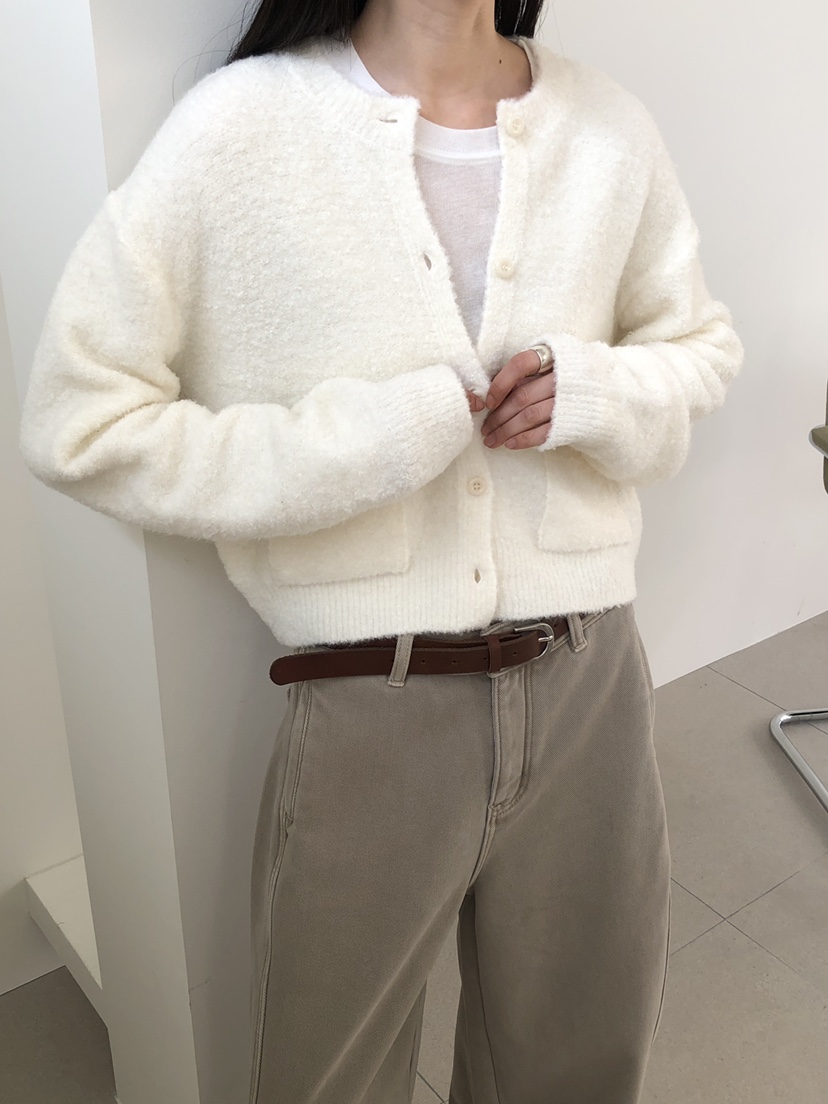 B_GARDER東大門㊣直郵女裝新款時尚人氣推薦熱賣針織衫口袋B.GARDER針織衫