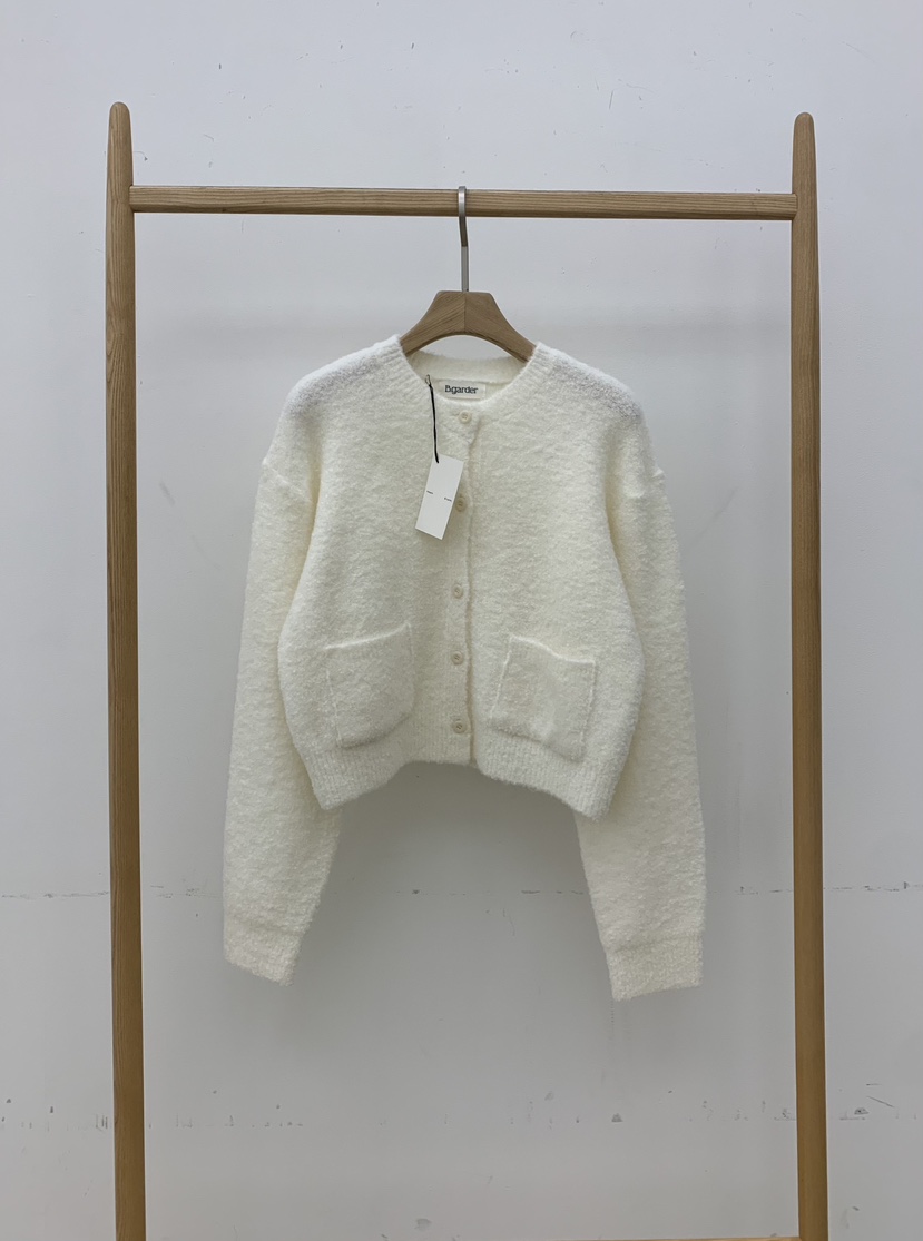 B_GARDER東大門㊣直郵女裝新款時尚人氣推薦熱賣針織衫口袋B.GARDER針織衫圖色1