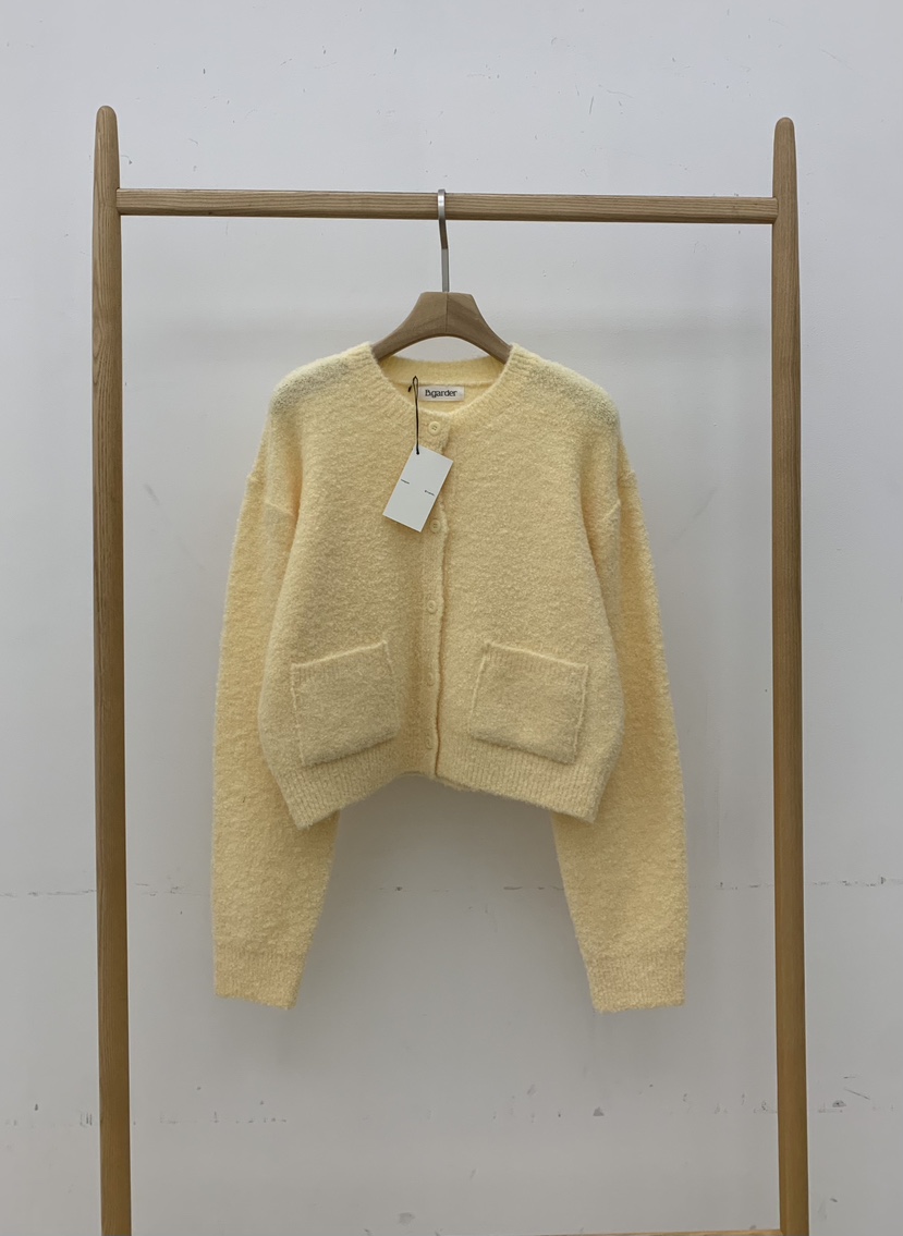 B_GARDER東大門㊣直郵女裝新款時尚人氣推薦熱賣針織衫口袋B.GARDER針織衫圖色2