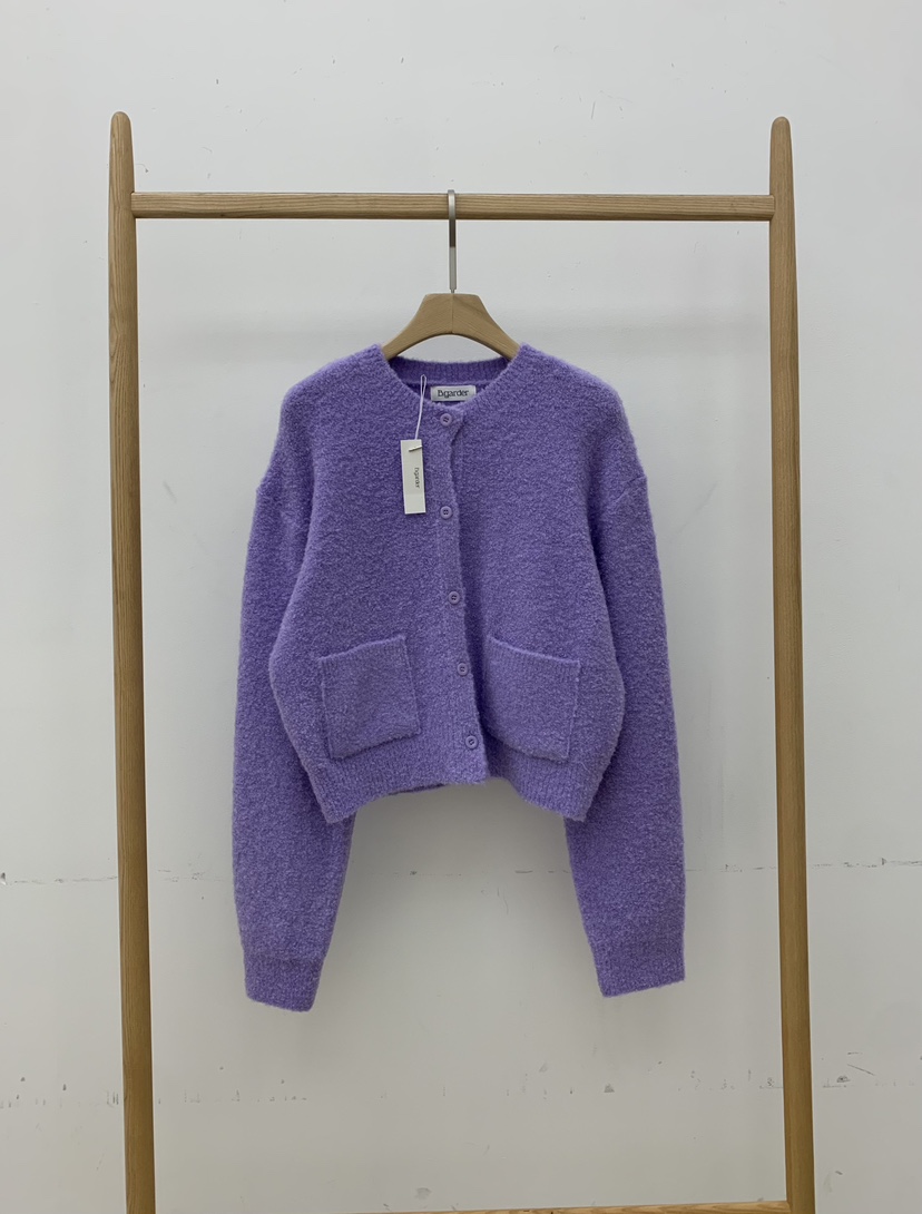 B_GARDER東大門㊣直郵女裝新款時尚人氣推薦熱賣針織衫口袋B.GARDER針織衫圖色3