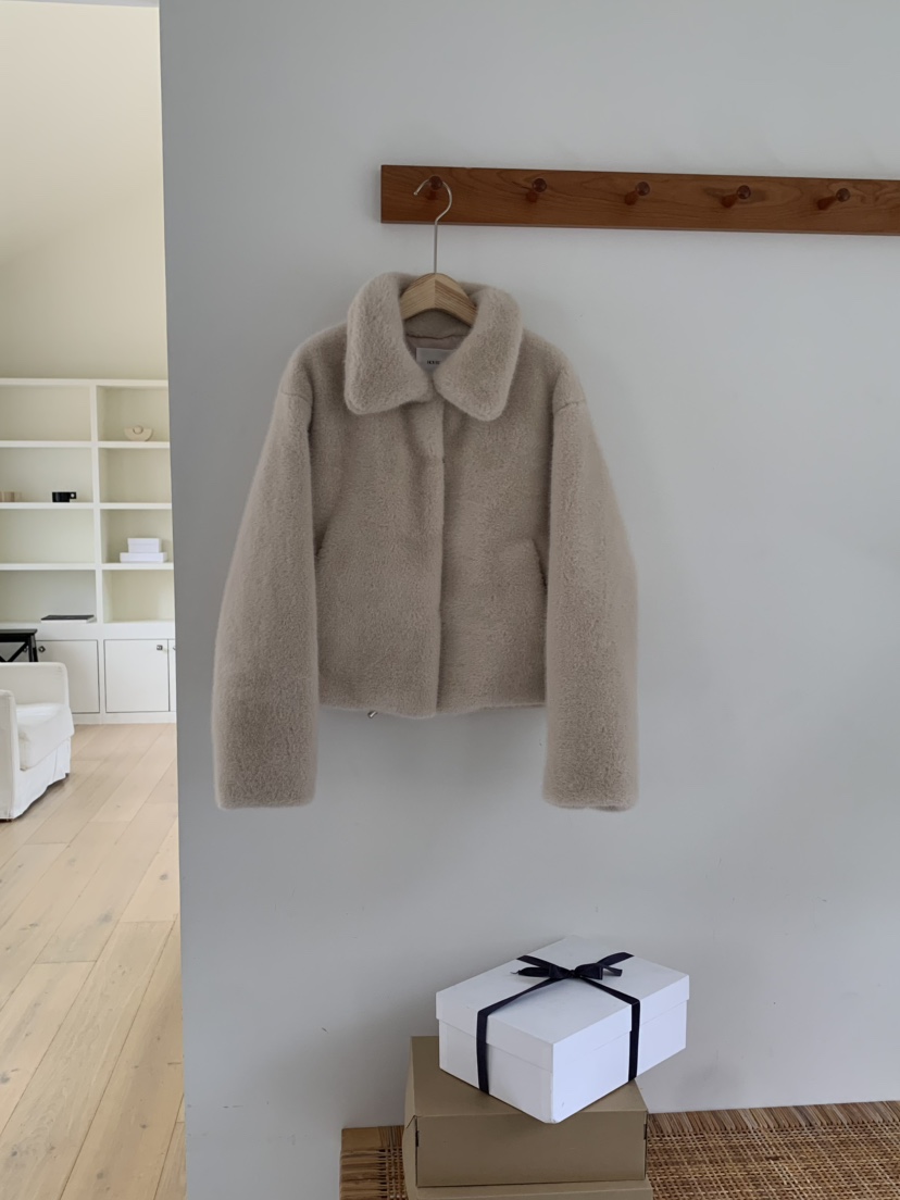 HOUSE OF/DE MERRY東大門㊣實拍女士新品休閑職業短款大衣HOUSE OF/DE MERRY短款大衣圖色2