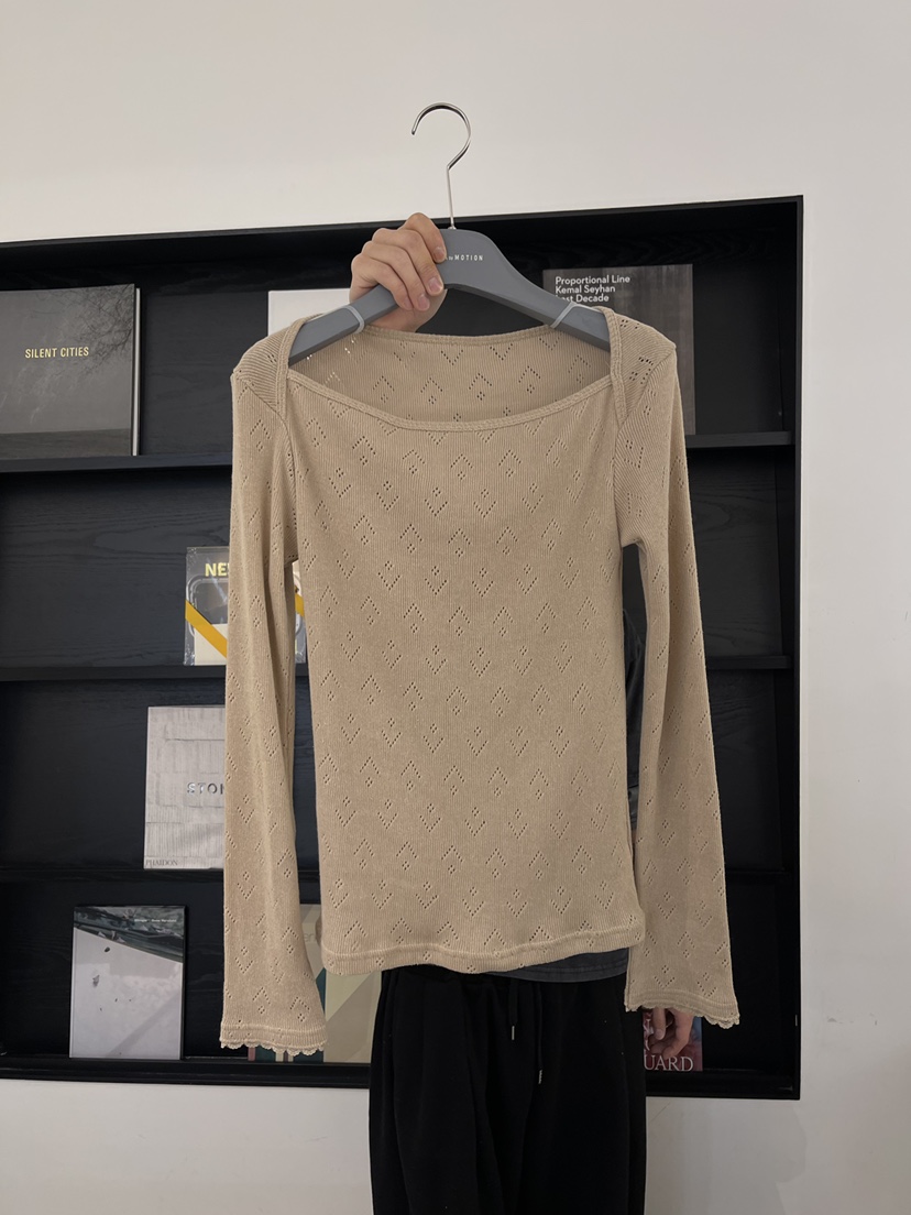 TARABY MOTION東大門㊣直郵女士新品時尚真品職業長袖T恤羊毛TARABY MOTION長袖T恤圖色2