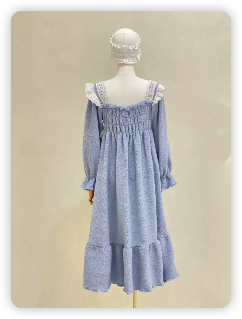 LUNALUZ-L東大門㊣代購女裝新品熱賣休閑時尚25秋冬職業睡衣LUNALUZ睡衣