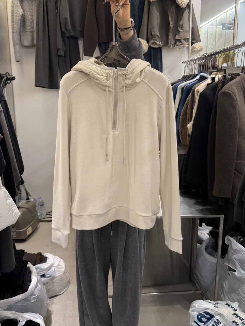 THE SIL東大門㊣直郵女士新款25秋冬時尚推薦人氣衛衣連帽衫THE SIL/1 2ILLY衛衣圖色3