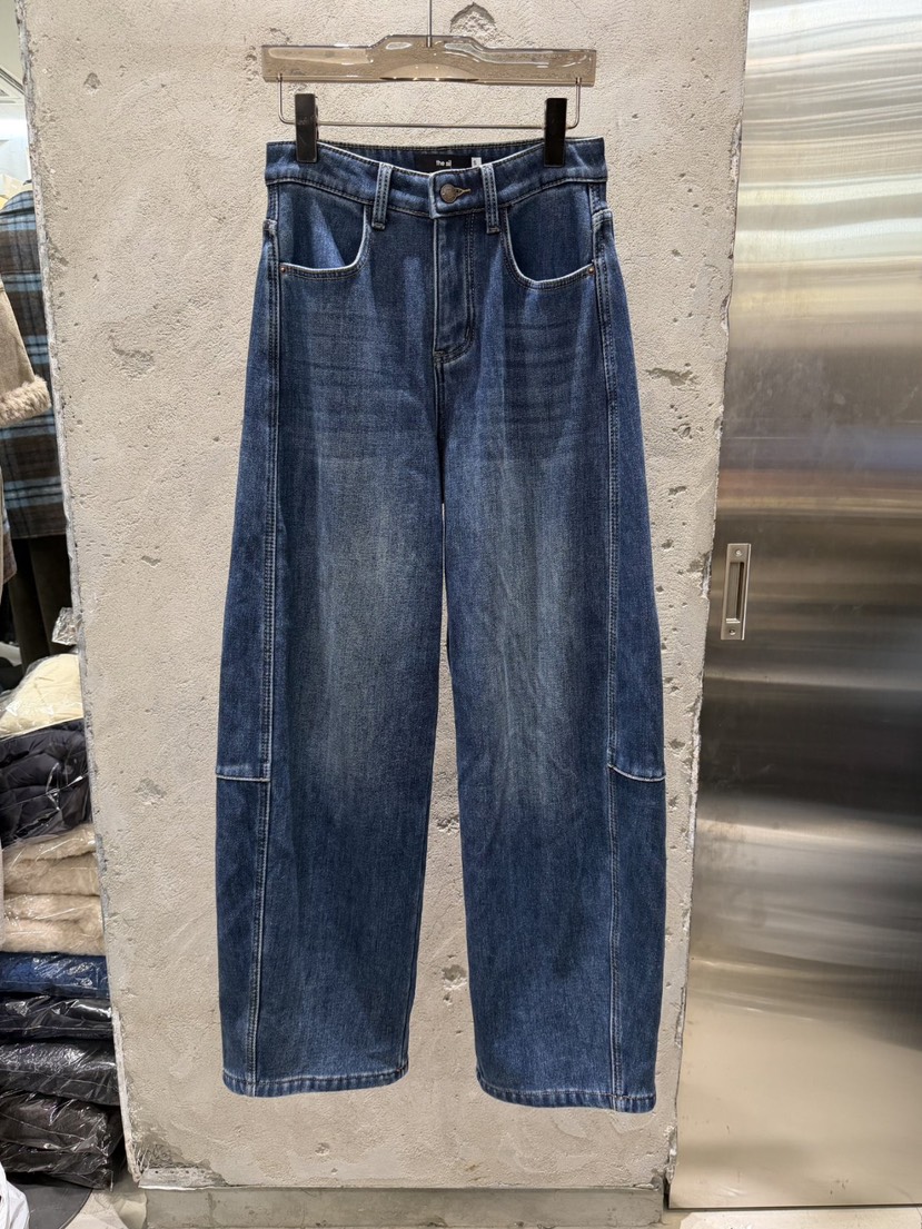 THE SIL韓國直郵㊣女裝新品真品休閑推薦時尚人氣熱賣牛仔褲THE SIL/1 2ILLY牛仔褲圖色1