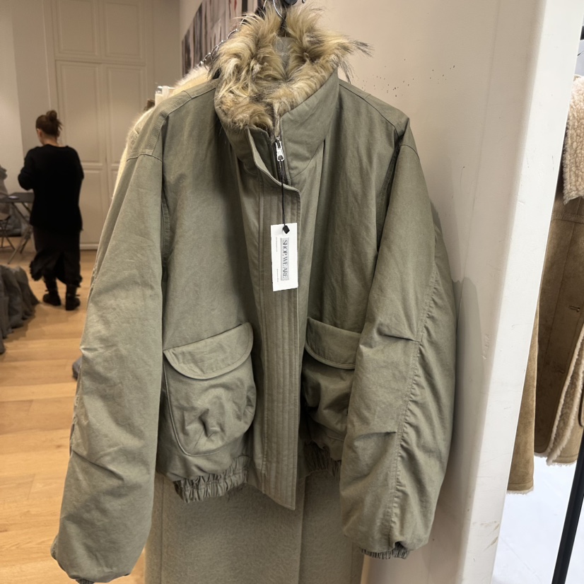 WE ARE/WELOVER韓國直郵㊣女士新款職業25秋冬短款棉服棉SHOP_WE ARE短款棉服圖色1