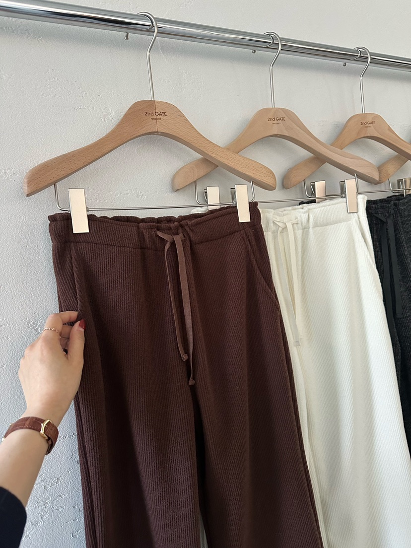 2ND GATE東大門㊣代購女裝新品人氣推薦25秋冬真品休閑休閑褲2ND GATE休閑褲