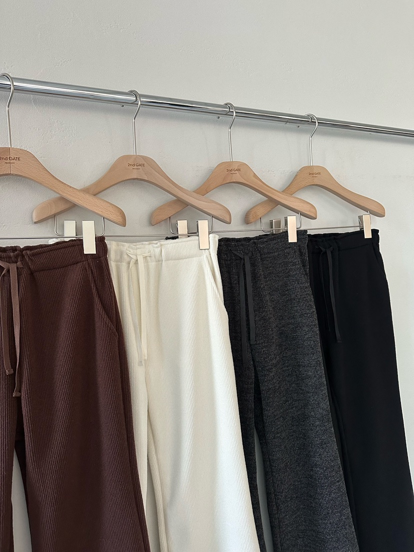 2ND GATE東大門㊣代購女裝新品人氣推薦25秋冬真品休閑休閑褲2ND GATE休閑褲