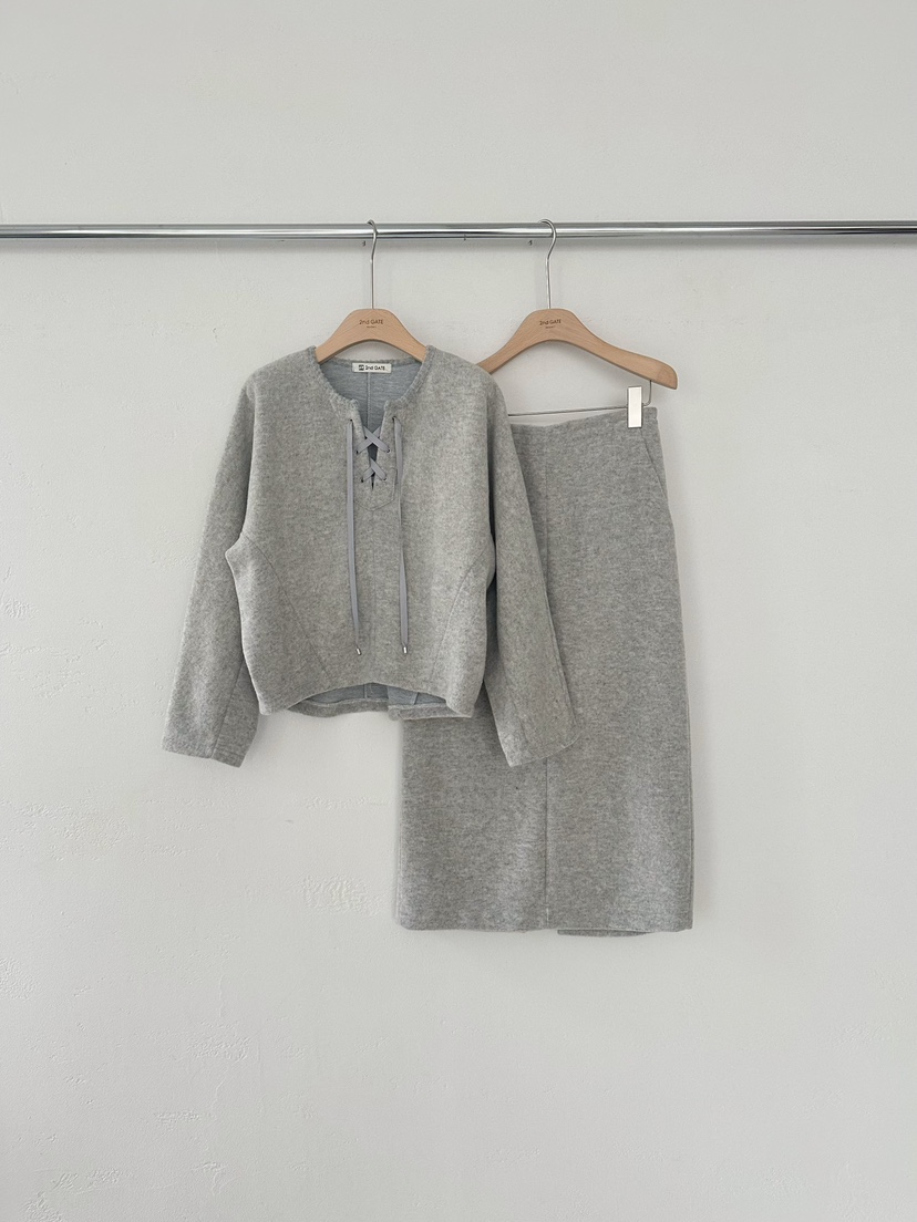 2ND GATE東大門㊣實拍女士新品熱賣25秋冬時尚職業人氣套裝2ND GATE套裝圖色1