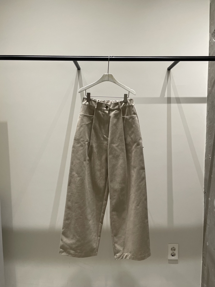 MUCH MORE東大門㊣直郵女裝新款25秋冬人氣熱賣職業休閑褲MUCH MORE休閑褲圖色1