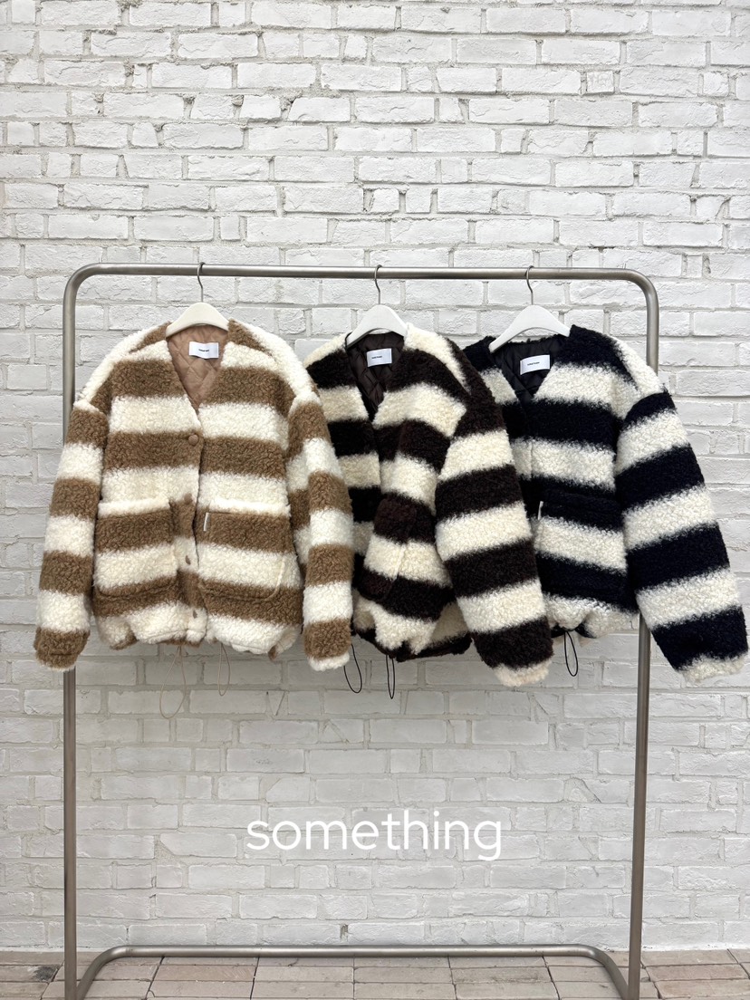 SOMETHING-L/FANCY韓國直郵㊣女裝新款推薦熱賣人氣25秋冬夾克SOMETHING-L/FANCY夾克