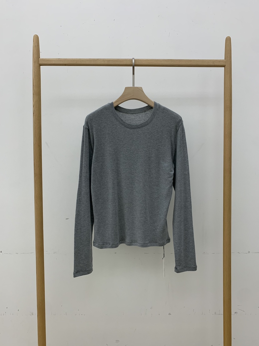 B_GARDER東大門㊣直郵女裝新款休閑熱賣職業人氣長袖T恤絲綢B.GARDER長袖T恤圖色4