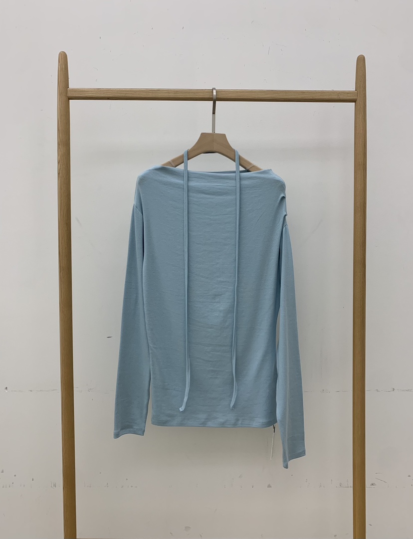 B_GARDER東大門㊣實拍女士新品休閑25秋冬真品職業時尚長袖T恤B.GARDER長袖T恤圖色2