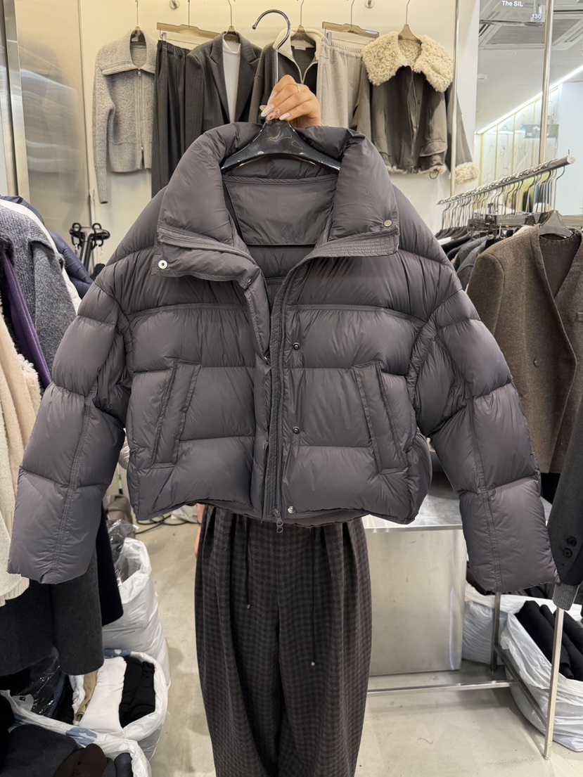 THE SIL東大門㊣實拍女裝新品推薦熱賣人氣短款羽絨服填充絨THE SIL/1 2ILLY短款羽絨服圖色1