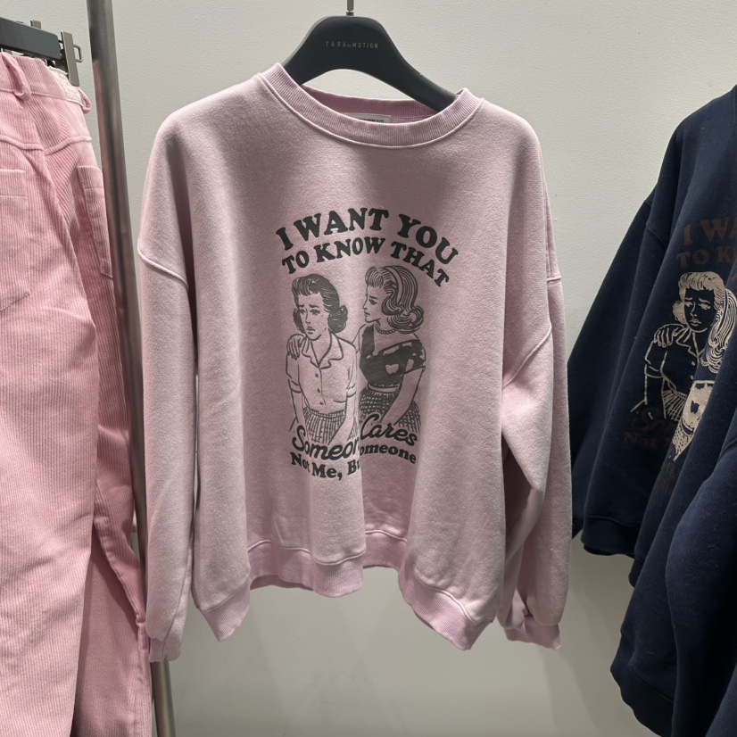 TARABY MOTION東大門㊣實拍女士新款人氣推薦熱賣衛衣加絨TARABY MOTION衛衣圖色1