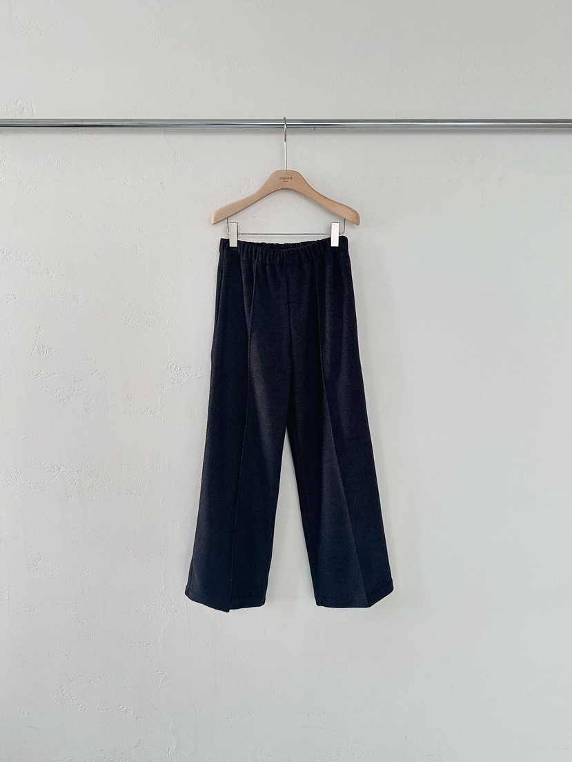 2ND GATE東大門㊣直郵女裝新品人氣時尚真品休閑褲天鵝絨羊毛2ND GATE休閑褲圖色4深藍色