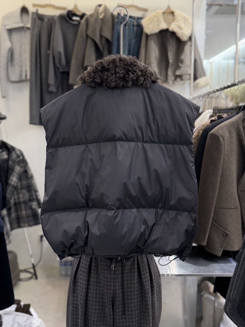 THE SIL韓國代購㊣女士新品職業人氣休閑熱賣推薦時尚馬甲絨THE SIL/1 2ILLY馬甲