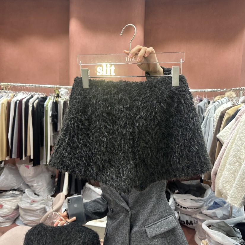 SLIT東大門㊣實拍女士新款時尚休閑真品人氣推薦職業短褲浣熊SLIT短褲