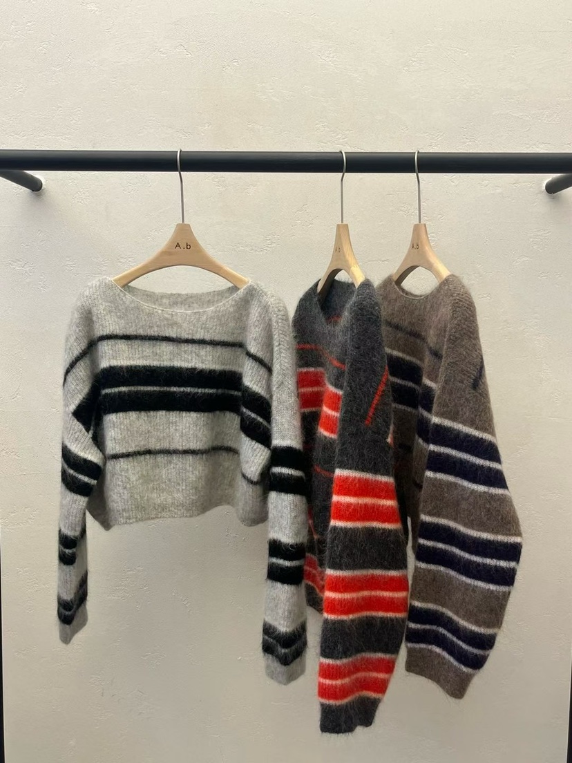 AUTUMN BEIGE-Q東大門㊣實拍女士新品推薦休閑熱賣真品毛衣A.b/AUTUMN BEIGE毛衣圖色3左三色