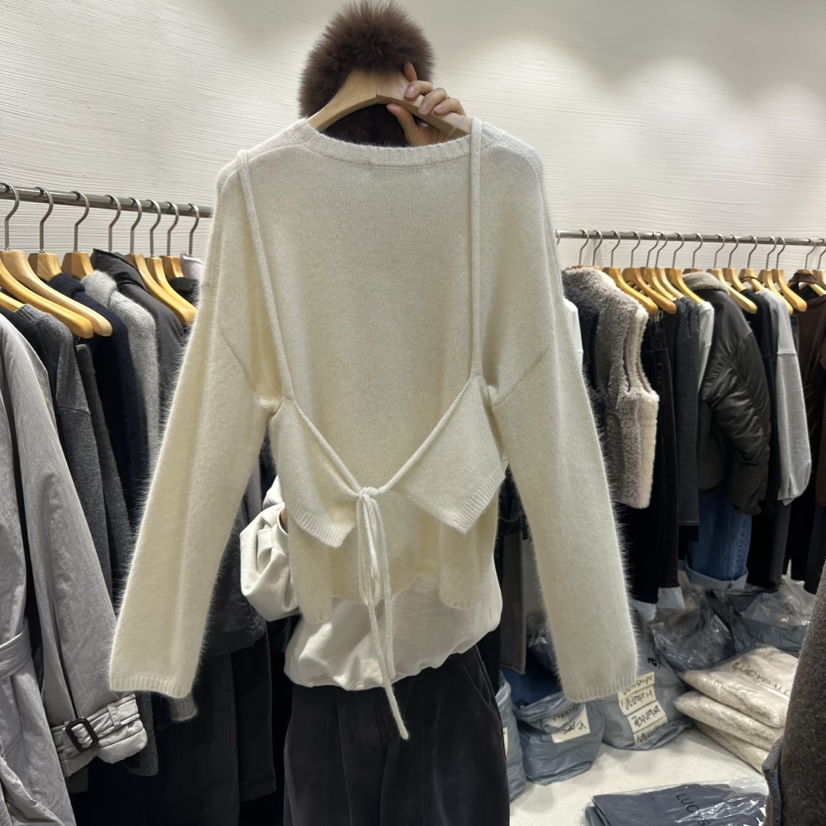 LUCY SALON東大門㊣實拍女裝新款熱賣人氣推薦時尚套裝羊駝毛LUCY SALON套裝