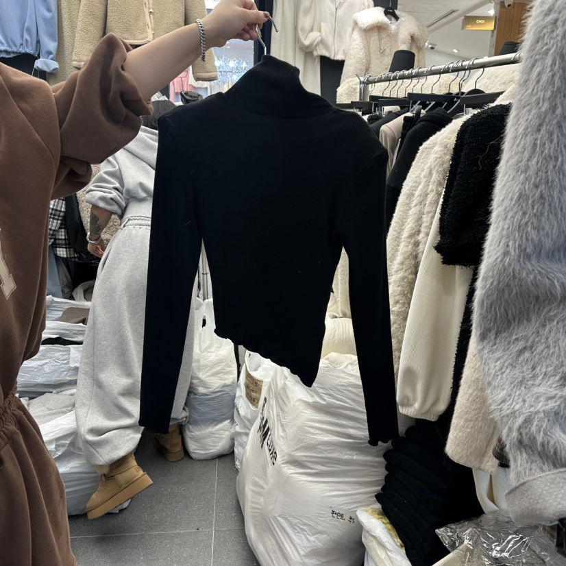 A-DEL東大門㊣代購女士新品休閑職業熱賣人氣推薦25秋冬長袖T恤A-DEL長袖T恤