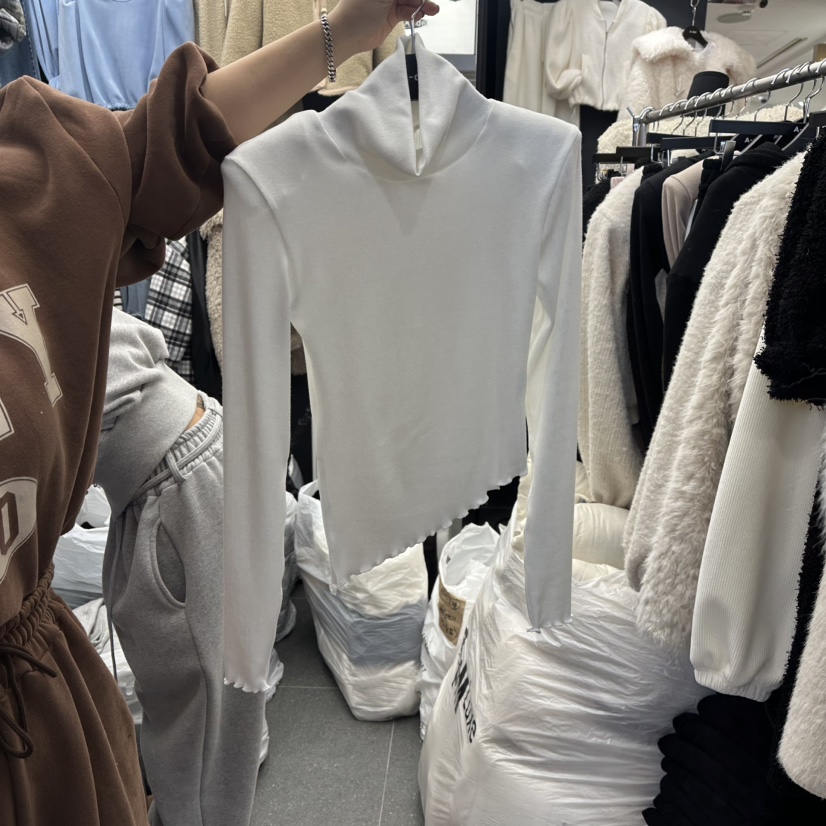 A-DEL東大門㊣代購女士新品休閑職業熱賣人氣推薦25秋冬長袖T恤A-DEL長袖T恤圖色1