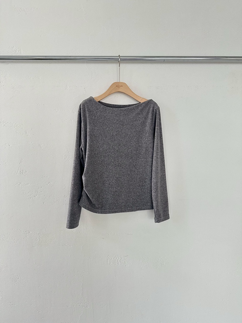 2ND GATE東大門㊣代購女士新款職業休閑時尚推薦真品長袖T恤2ND GATE長袖T恤圖色1