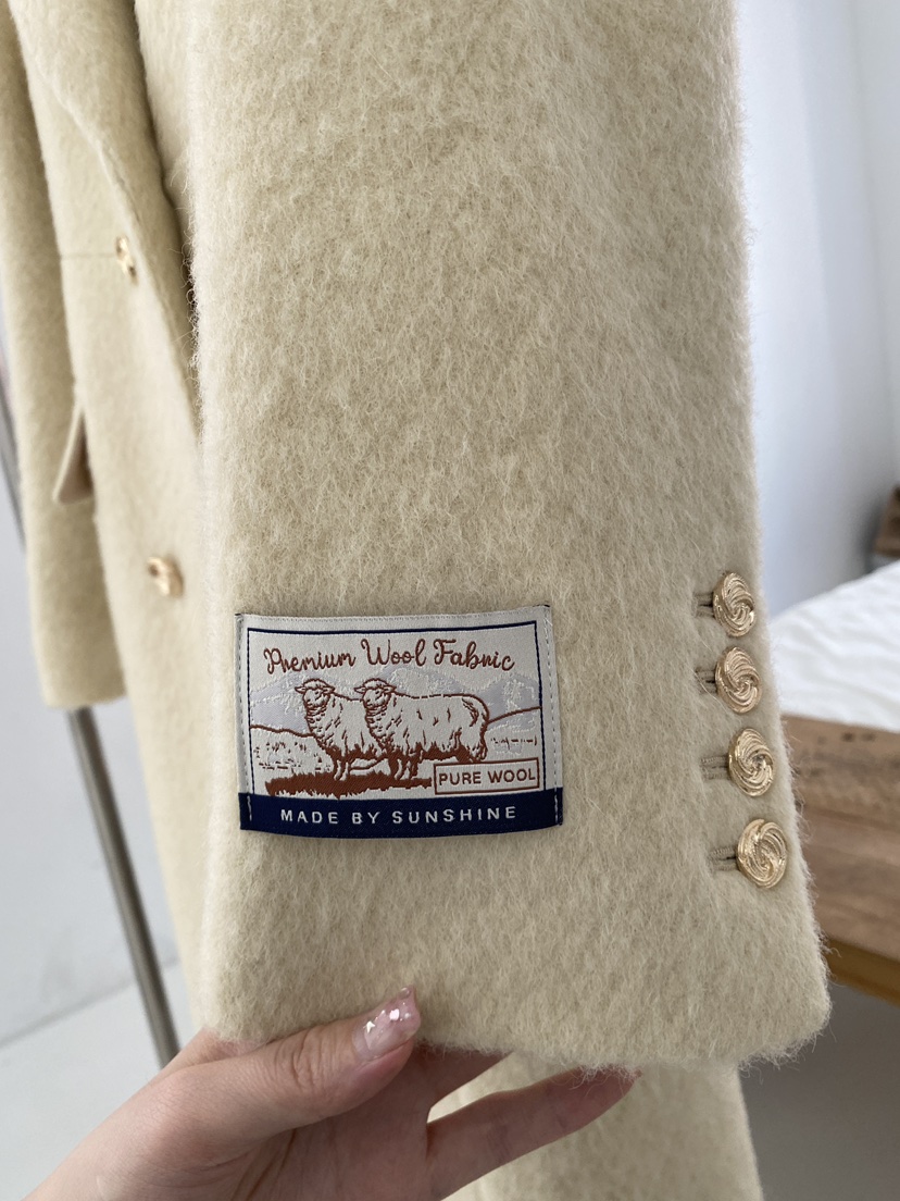 BOHEME韓國直郵㊣女裝新款時尚休閑推薦人氣真品中長款大衣BOHEME中長款大衣