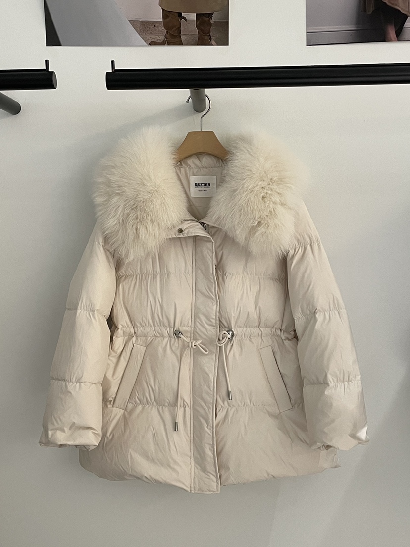 BUTTER-P東大門㊣實拍女裝新品熱賣人氣短款羽絨服填充鵝絨BUTTER-P短款羽絨服圖色1